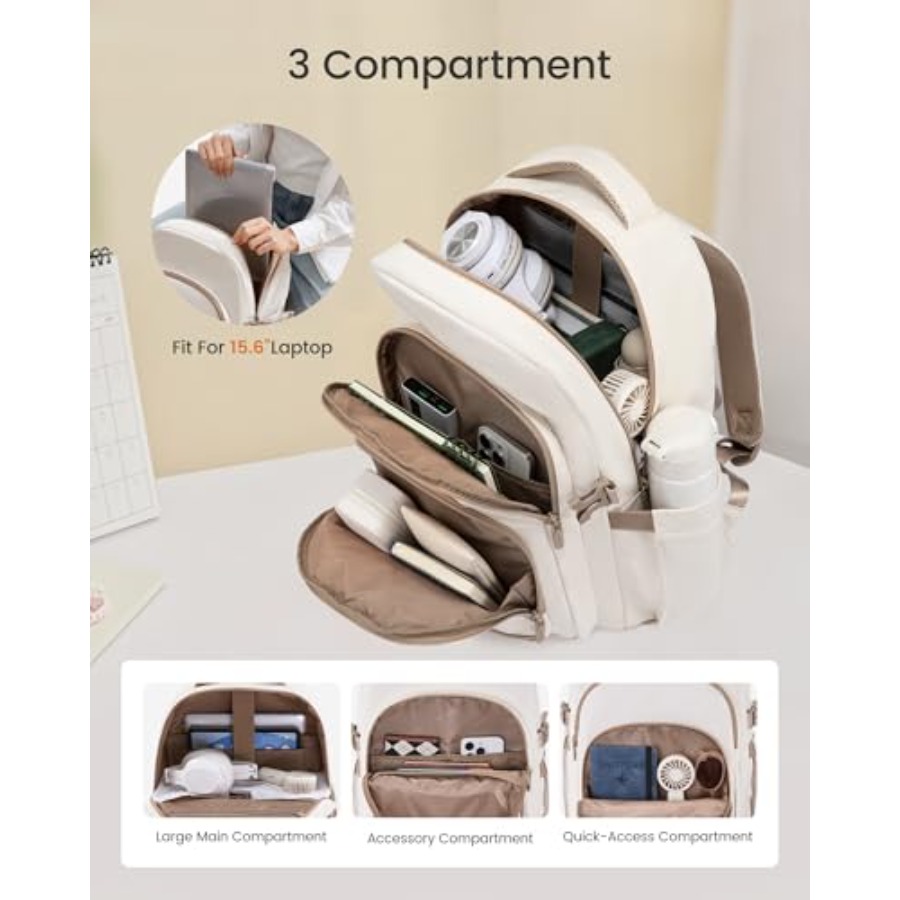 Laptop Backpack for Women, Wor - School Backpack Teen のレビューと価格