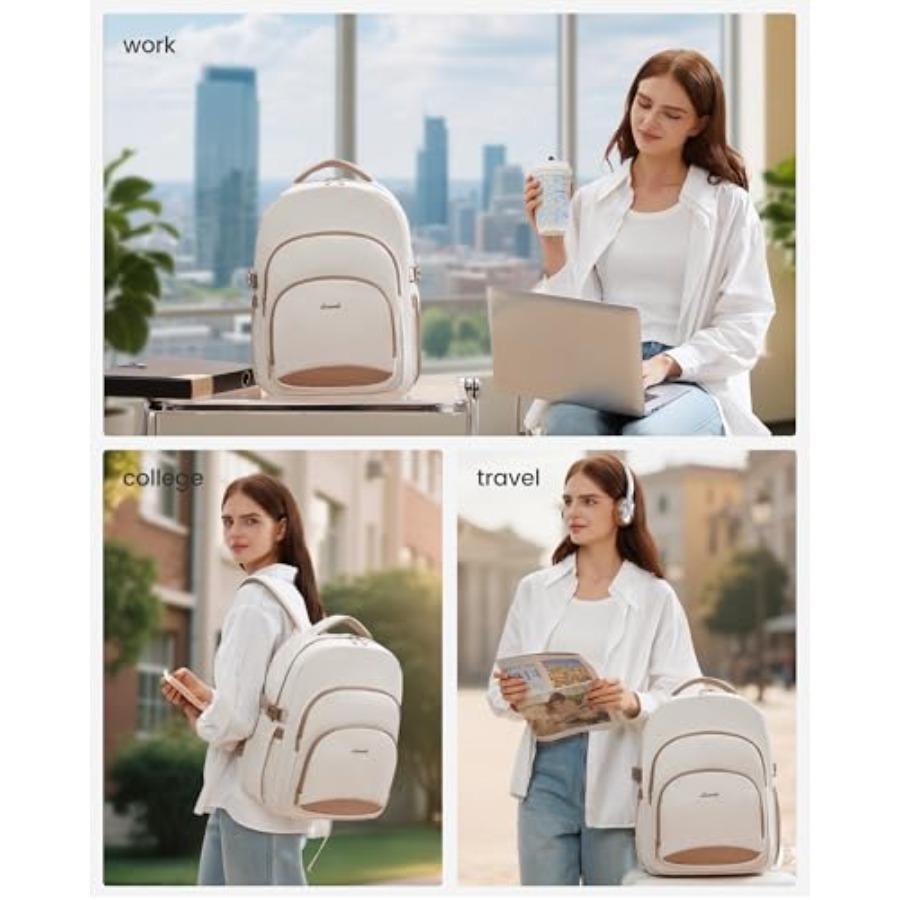 Laptop Backpack for Women, Wor - School Backpack Teen のレビューと価格