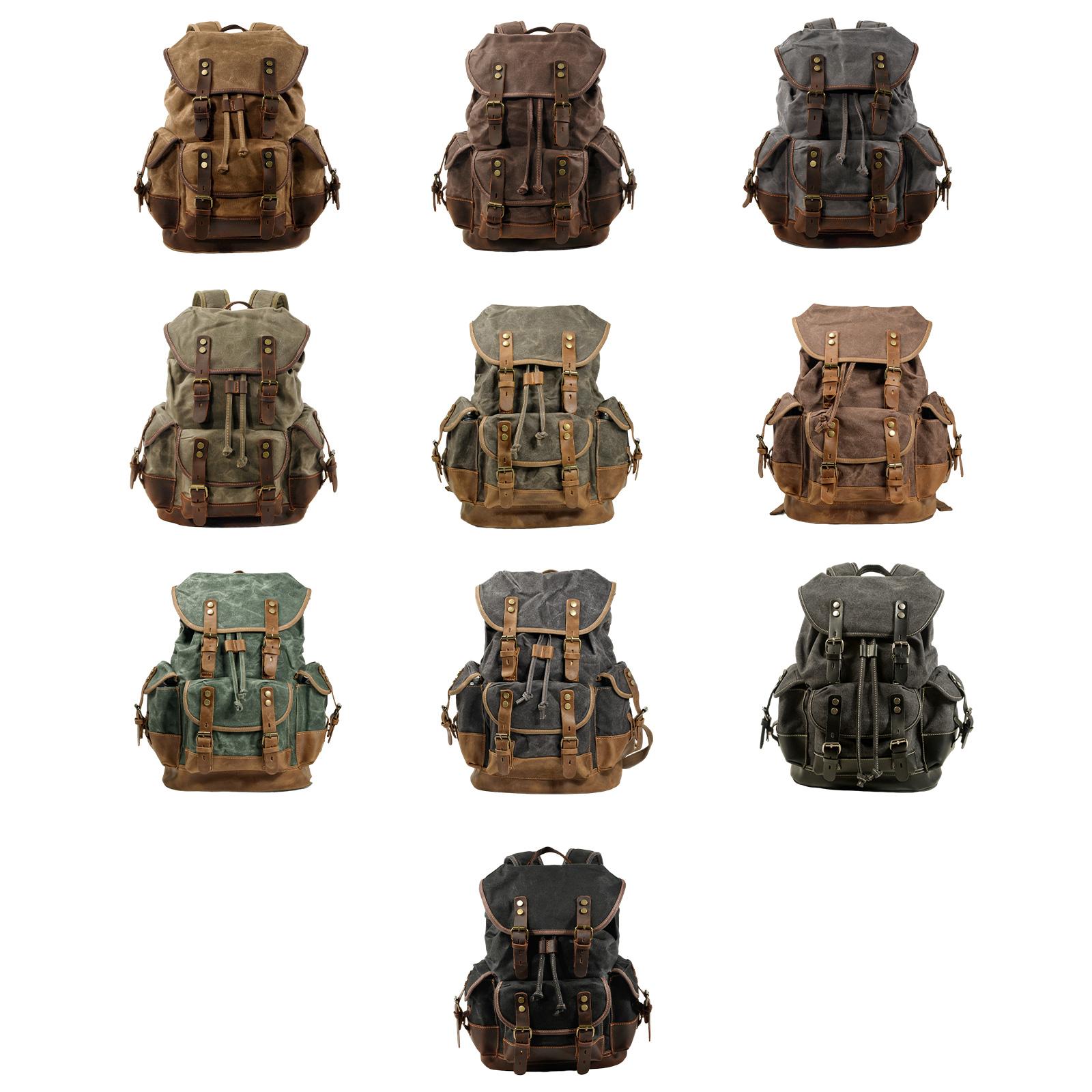 Canvas Backpack Outdoor Hiking - Canvas Backpack Casual のレビューと価格