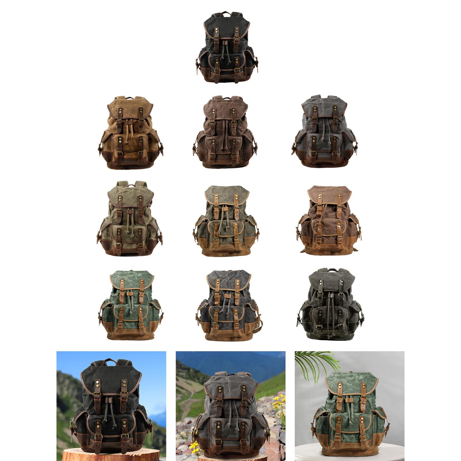 Canvas Backpack Outdoor Hiking - Canvas Backpack Casual のレビューと価格